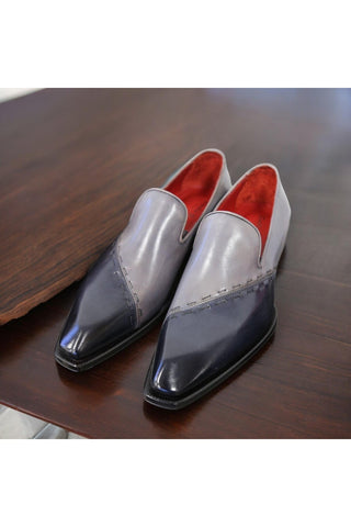 Emilio Franco Vittorio Leather Slip-On Loafer