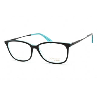 Emozioni 4044 Eyeglasses Black Turquoise Palladium / Clear Lens-AmbrogioShoes