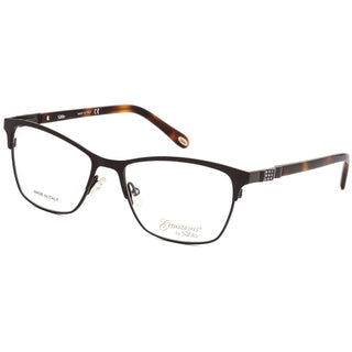 Emozioni EM 4392 Eyeglasses Brown / Clear Lens-AmbrogioShoes