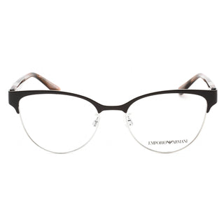 Emporio Armani 0EA1130 Eyeglasses Shiny Brown / Silver/Clear demo lens-AmbrogioShoes