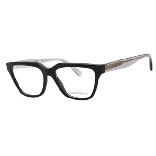 Emporio Armani 0EA3208 Eyeglasses Shiny Black / Clear Lens-AmbrogioShoes