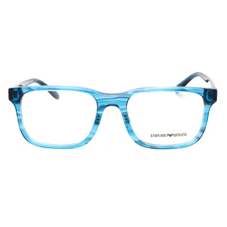 Emporio Armani 0EA3218F Eyeglasses Striped Blue /Clear demo lens-AmbrogioShoes