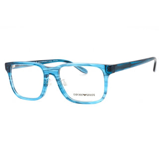 Emporio Armani 0EA3218F Eyeglasses Striped Blue /Clear demo lens-AmbrogioShoes