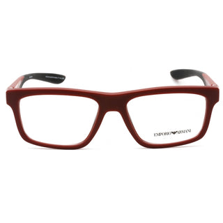 Emporio Armani 0EA3220U Eyeglasses Matte Bordeaux / Clear Lens-AmbrogioShoes