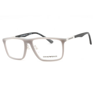 Emporio Armani 0EA3221F Eyeglasses Matte Grey / Clear Lens-AmbrogioShoes