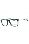 6190 - matte dark green/clear demo lens