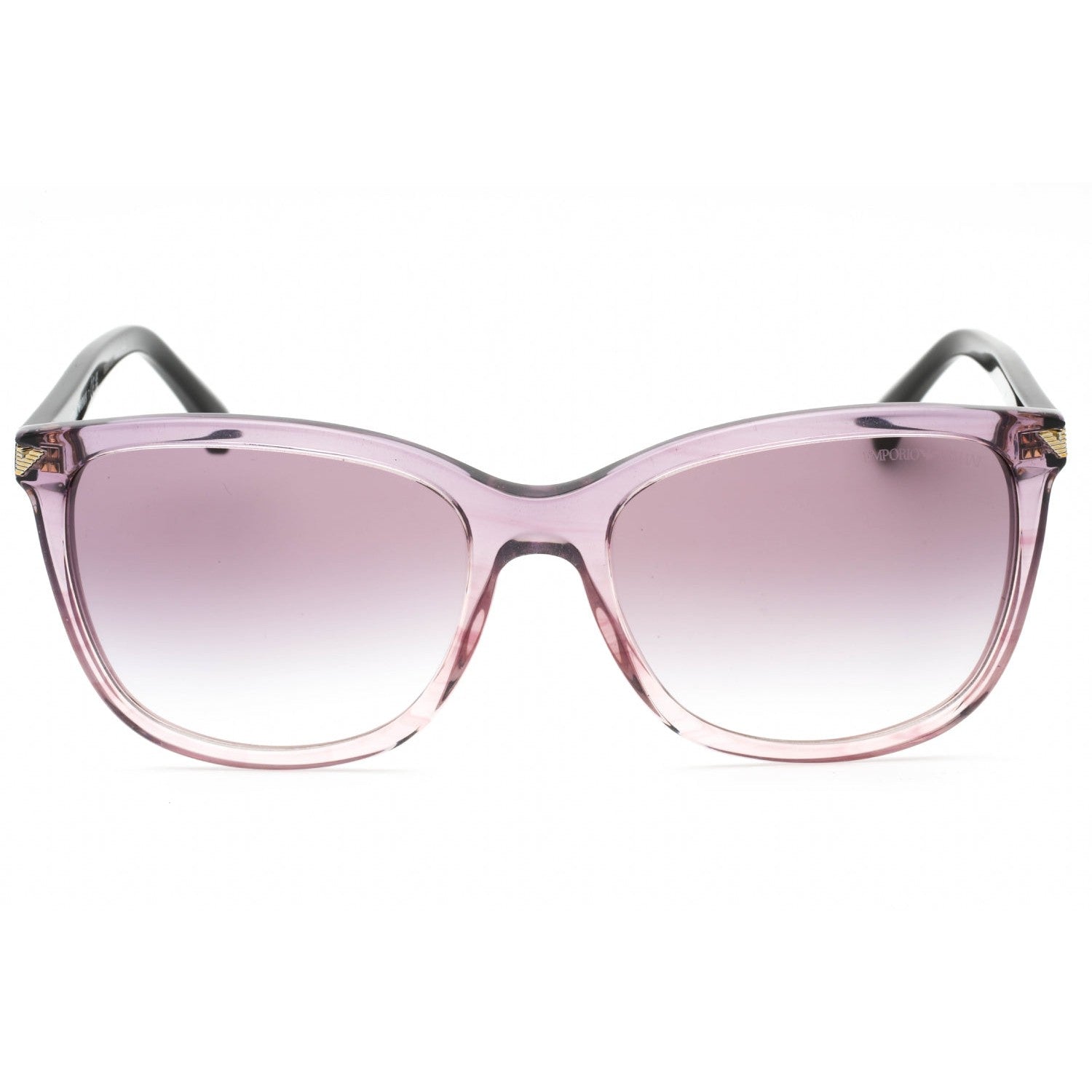 Emporio Armani 0EA4060 Sunglasses Transparent Gradient Striped Purple ...