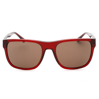 Emporio Armani 0EA4163 Sunglasses Transparent Bordeaux / Dark Brown-AmbrogioShoes