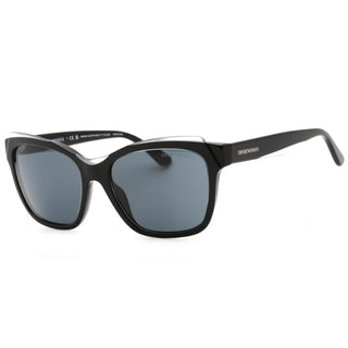 Emporio Armani 0EA4209 Sunglasses Shiny Black/top Crystal / Dark Grey-AmbrogioShoes