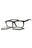 61861W - Matte Brown/Clear with Grey Clip-On