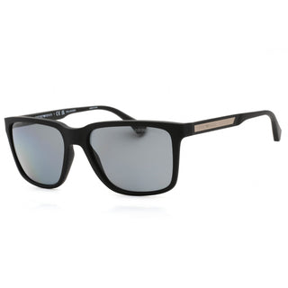 Emporio Armani EA4047 Sunglasses Black / Grey Polarized-AmbrogioShoes