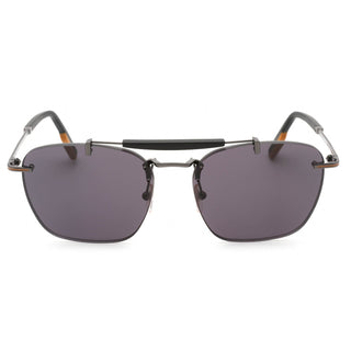 Ermenegildo Zegna EZ0155 Sunglasses Shiny Gunmetal / Smoke-AmbrogioShoes