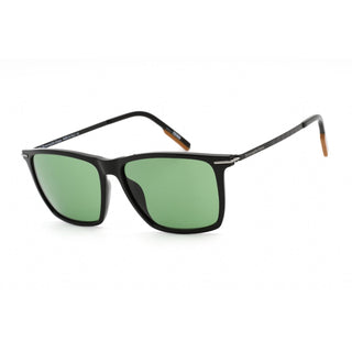 Ermenegildo Zegna EZ0184 Sunglasses shiny black / green-AmbrogioShoes