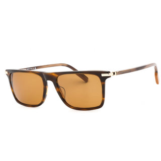 Ermenegildo Zegna EZ0204 Sunglasses Striped Brown / Brown-AmbrogioShoes