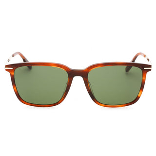Ermenegildo Zegna EZ0206 Sunglasses Dark Havana / Green-AmbrogioShoes
