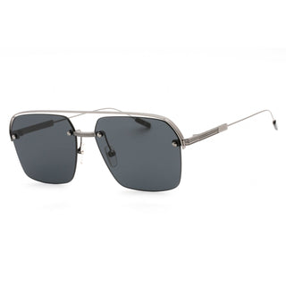 Ermenegildo Zegna EZ0213 Sunglasses Shiny Gunmetal / Smoke-AmbrogioShoes