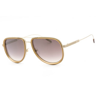 Ermenegildo Zegna EZ0218 Sunglasses gold / gradient brown-AmbrogioShoes