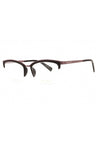 0J35 - SHINY BROWN/Clear demo lens