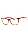 0802 - YELLOW HAVANA/LIGHT BROWN/Clear demo lens