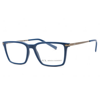 Armani Exchange 0AX3077 Eyeglasses Blue/Clear demo lens