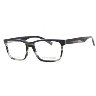 Banana Republic Gaige Eyeglasses Black Gray Black / clear demo lens