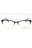 1326 - Light Gold/Black / Clear Lens