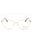 1340 - Light Gold/Clear demo lens