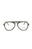 3804 - Charcoal Check  / Clear Lens
