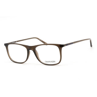 Calvin Klein CK19513 Eyeglasses Crystal Dark Brown / Clear Lens-AmbrogioShoes
