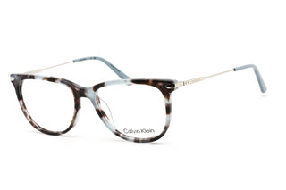 Lunettes de vue Calvin Klein CK19704 TORTOISE BLEU CLAIR/Verres de démonstration transparents