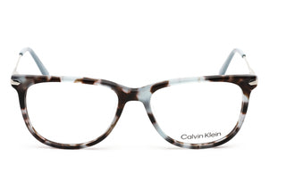 Calvin Klein CK19704 Eyeglasses LIGHT BLUE TORTOISE/Clear demo lens