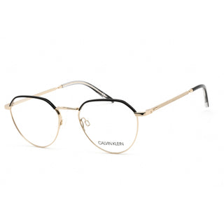 Calvin Klein CK20127 Eyeglasses GOLD/BLACK/Clear demo lens