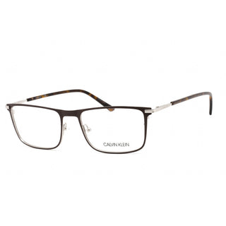 Calvin Klein CK20304 Eyeglasses MATTE DARK BROWN/Clear demo lens