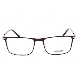 Calvin Klein CK20304 Eyeglasses MATTE DARK BROWN/Clear demo lens