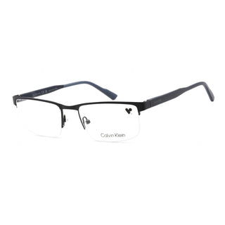 Calvin Klein CK21126 Eyeglasses BLUE/Clear demo lens-AmbrogioShoes