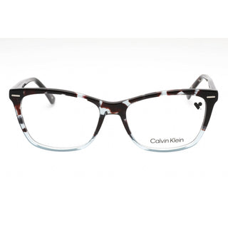 Calvin Klein CK21501 Eyeglasses AQUA TORTOISE/Clear demo lens