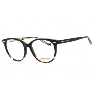 Calvin Klein CK21710 Eyeglasses BLACK/AMBER / Clear Lens