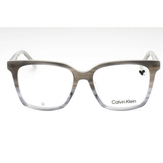 Calvin Klein CK22540 Eyeglasses STRIPED GREY/Clear demo lens