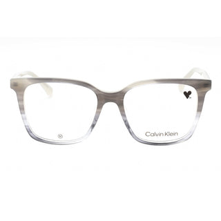 Calvin Klein CK22540 Eyeglasses STRIPED GREY/Clear demo lens