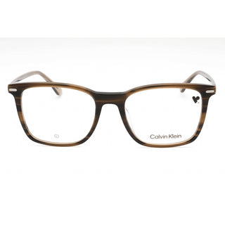 Calvin Klein CK22541 Eyeglasses STRIPED OLIVE/Clear demo lens