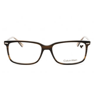 Calvin Klein CK22542 Eyeglasses STRIPED OLIVE / Clear Lens