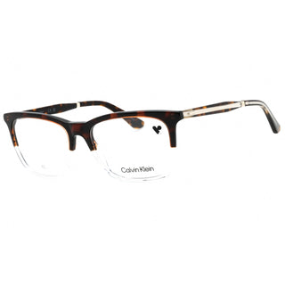 Calvin Klein CK23547 Eyeglasses HAVANA/CRYSTAL/clear demo lens