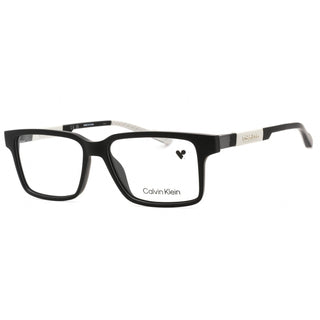 Calvin Klein CK23550 Eyeglasses BLACK / Clear demo lens-AmbrogioShoes