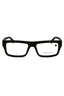 002 - MATTE BLACK/clear demo lens