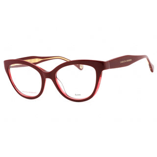 Carolina Herrera CH 0017 Eyeglasses Burgundy / Clear Lens