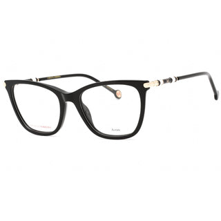 Carolina Herrera CH 0028 Eyeglasses Black / Clear demo lens