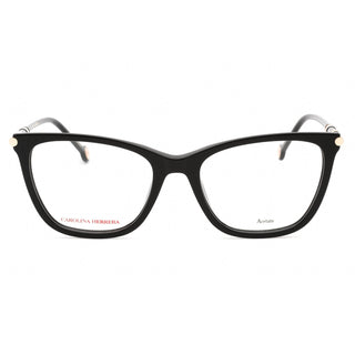 Carolina Herrera CH 0028 Eyeglasses Black / Clear demo lens