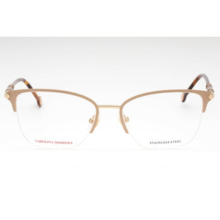 Carolina Herrera CH 0033 Eyeglasses GOLD NUDE / Clear demo lens