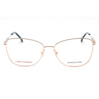 Carolina Herrera CH 0039 Eyeglasses Gold Green / Clear demo lens