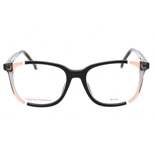 Carolina Herrera CH 0065 Eyeglasses Black Nude / Clear demo lens